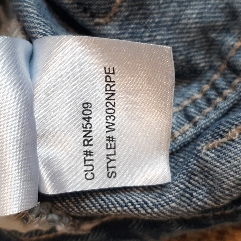 RVCA Hight Waisted Crop Jeans Size 27 - Picture 6 of 12